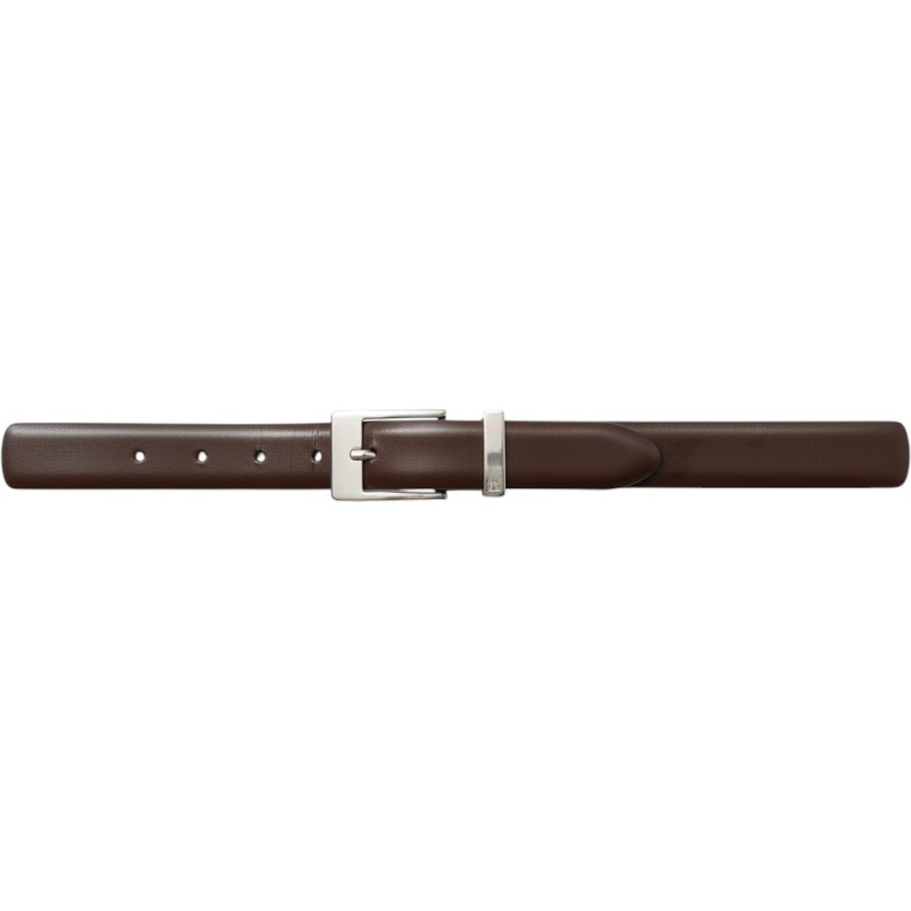 Ralph Lauren Leather Belt Kids Large Brown Good Silver Buckle RL 2220257-200